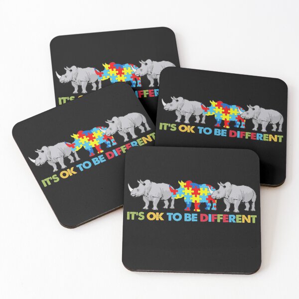 Item preview, It's Ok To Be A Little Different Shirt Autism Awareness Rhino designed and sold by nangam257.
