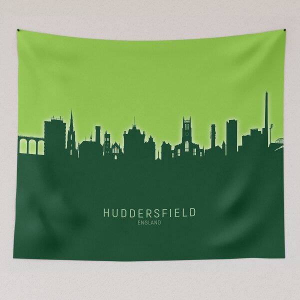 Item preview, Huddersfield England Skyline designed and sold by ArtPrints.