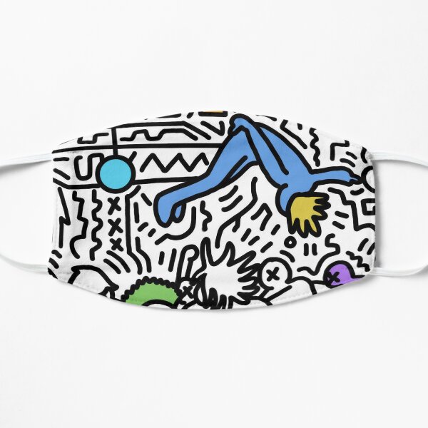 die lit cartoon Mask
