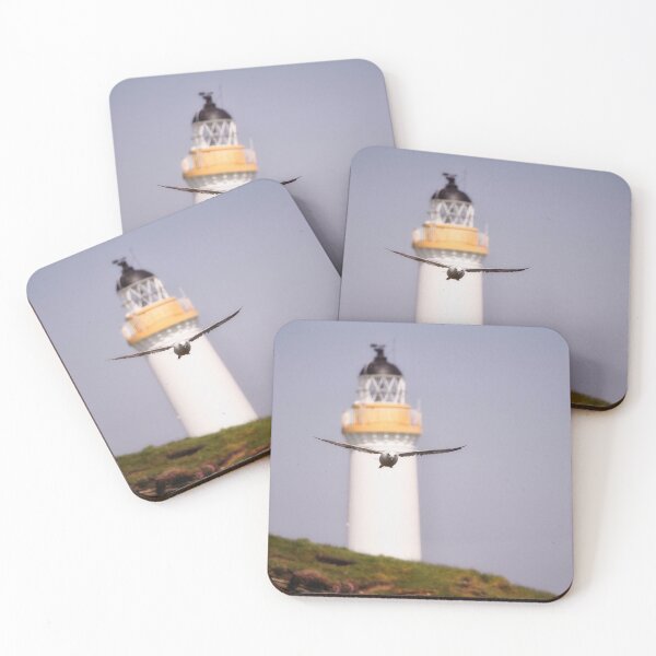Item preview, Fulmar in flight near lighthouse  designed and sold by Alan Mackinnon.
