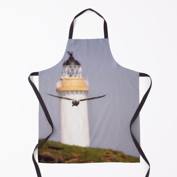 Item preview, Fulmar in flight near lighthouse designed and sold by Alan Mackinnon.