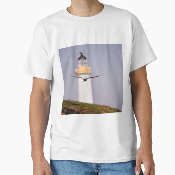 Item preview, Fulmar in flight near lighthouse  designed and sold by Alan Mackinnon.