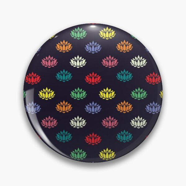 Item preview, Colorful Lotus Flower Pattern designed and sold by LightInTheDark.