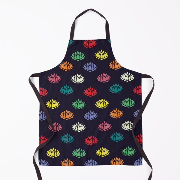 Aperçu de l'œuvre Motif de fleur de lotus coloré créée et vendue par LightInTheDark.