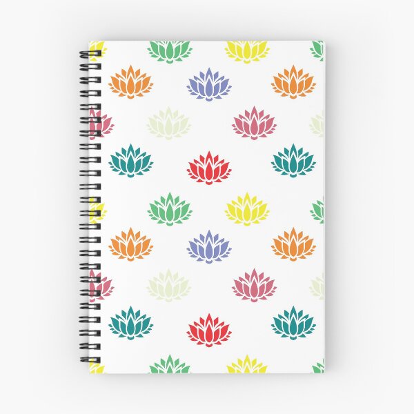 Item preview, Colorful Lotus Flower Pattern designed and sold by LightInTheDark.