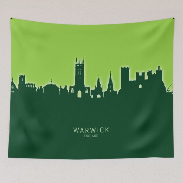 Item preview, Warwick England Skyline designed and sold by ArtPrints.