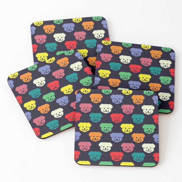 Item preview, Colorful Puppy Dog Pattern designed and sold by LightInTheDark.