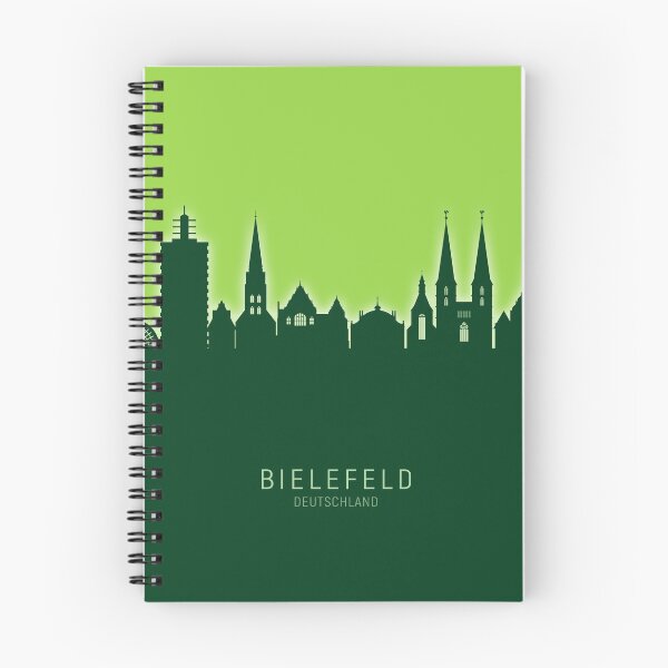 Item preview, Bielefeld Germany Skyline designed and sold by ArtPrints.