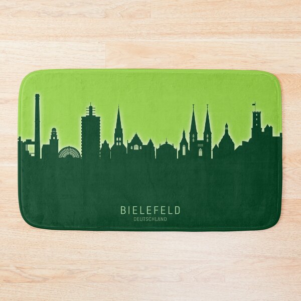 Item preview, Bielefeld Germany Skyline designed and sold by ArtPrints.