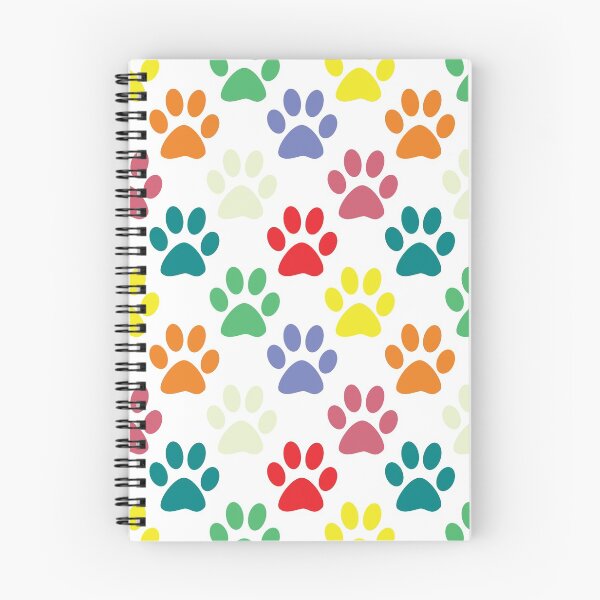 Item preview, Colorful Puppy Dog Paw Pattern designed and sold by LightInTheDark.