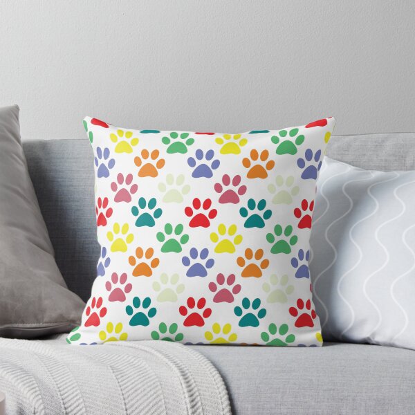 Aperçu de l'œuvre Motif de patte de chien chiot coloré créée et vendue par LightInTheDark.