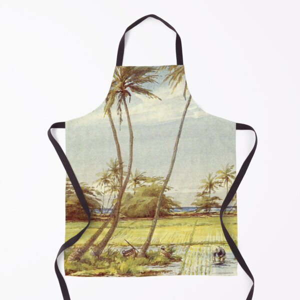 Item preview, Traditional painting of Indonesian rice farmers designed and sold by baligaia.