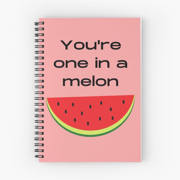 Item preview, One in a melon million fruit pun designed and sold by Felicity-K.