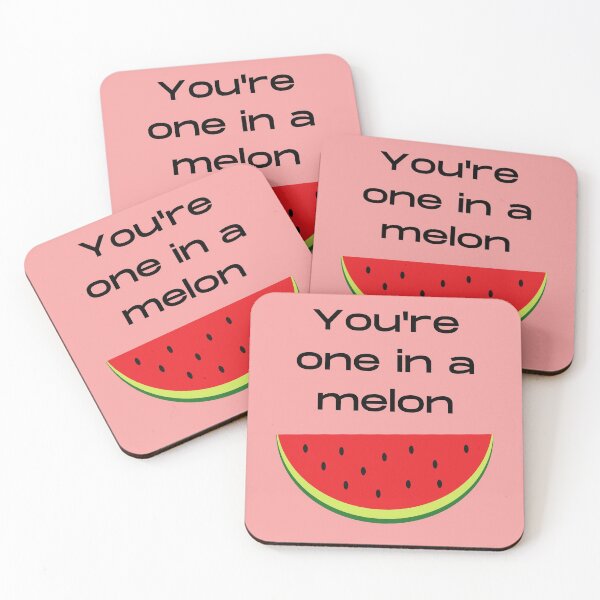 Item preview, One in a melon million fruit pun designed and sold by Felicity-K.