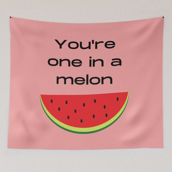 Item preview, One in a melon million fruit pun designed and sold by Felicity-K.
