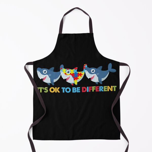 Item preview, It's Ok To Be A Little Different Shirt Autism Awareness Shark designed and sold by nangam257.