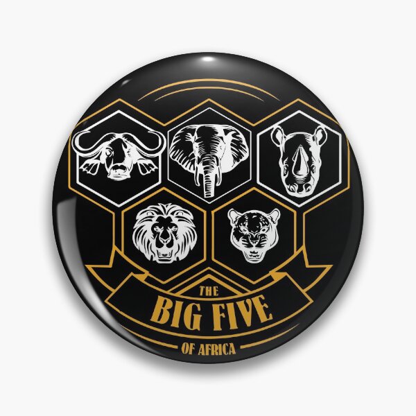 Item preview, Africa's Big Five Hall of Fame designed and sold by TeeZoneZtore.