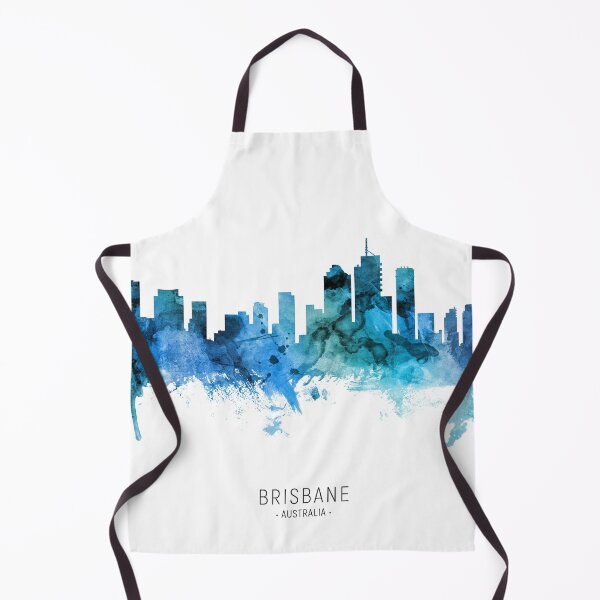 Artikelvorschau, Brisbane Australia Skyline entworfen und verkauft von ArtPrints.