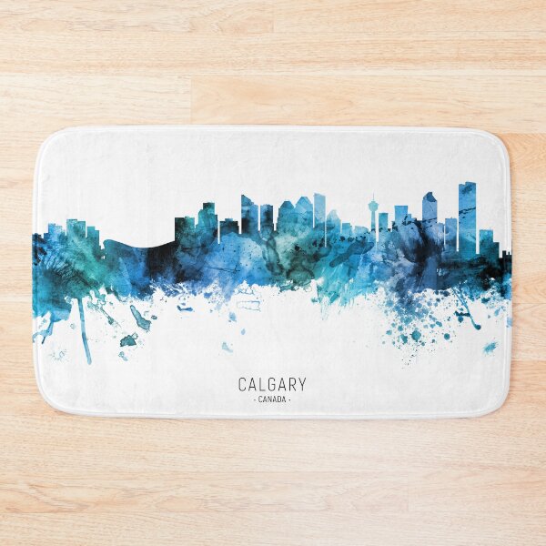 Item preview, Calgary Canada Skyline designed and sold by ArtPrints.