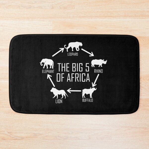 Item preview, Big Five Game from Africa designed and sold by TeeZoneZtore.