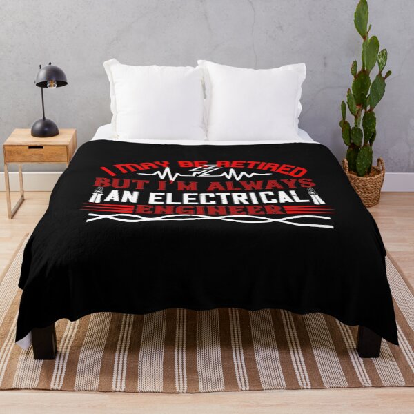 Item preview, I May Be Retired But I'm Always An Electrical Engineer  designed and sold by GoodVibeDesign.
