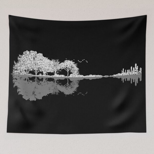 Item preview, Nature Guitar - Musical Notes designed and sold by maryedenoa.