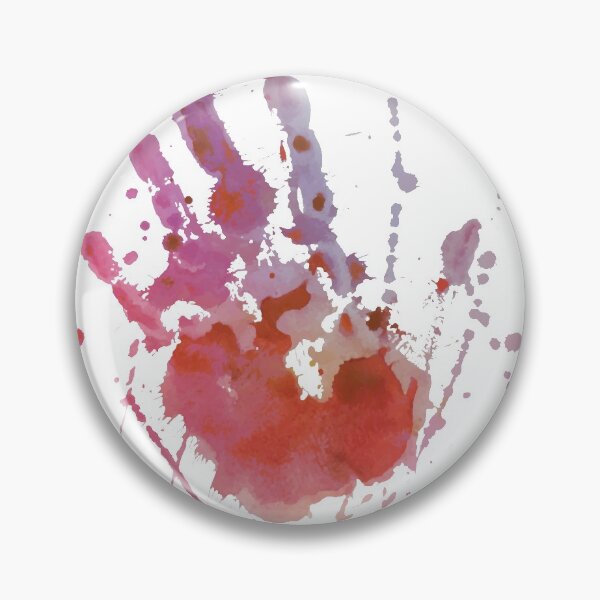 Item preview, Una imagen abstracta en una palma hecha de manchas de acuarela designed and sold by Olena Ambrosova.