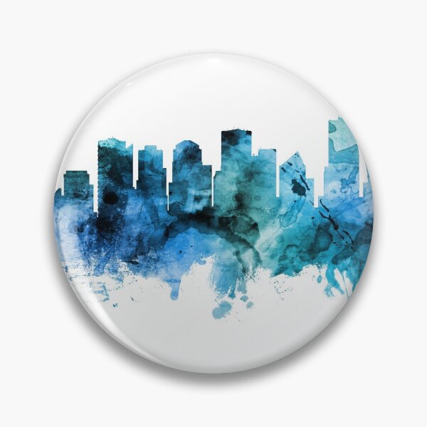 Item preview, Edmonton Canada Skyline designed and sold by ArtPrints.
