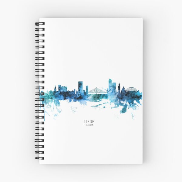 Item preview, Liege Belgium Skyline designed and sold by ArtPrints.