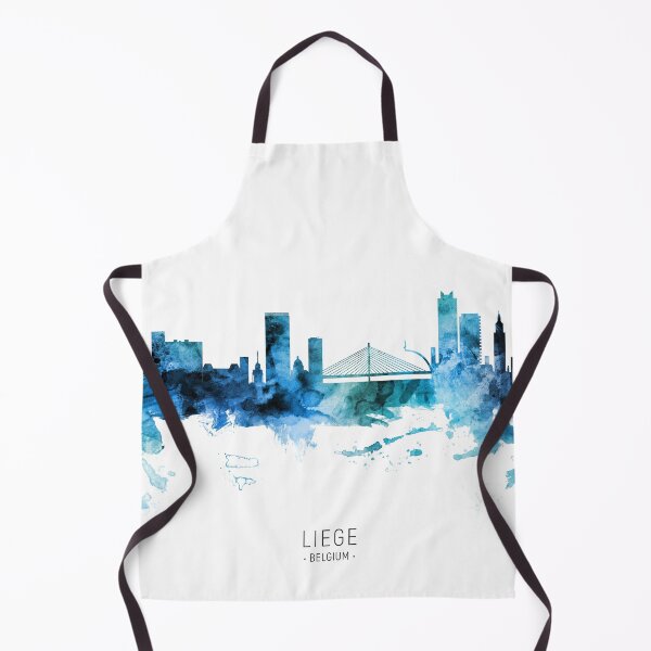 Item preview, Liege Belgium Skyline designed and sold by ArtPrints.
