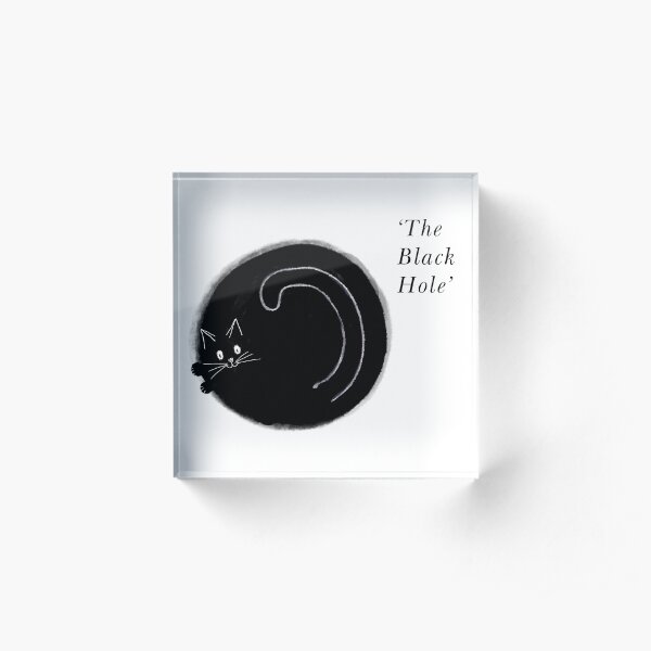 The Black Hole Acrylic Block