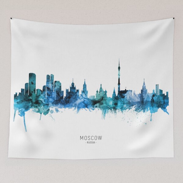 Item preview, Moscow Russia Skyline designed and sold by ArtPrints.