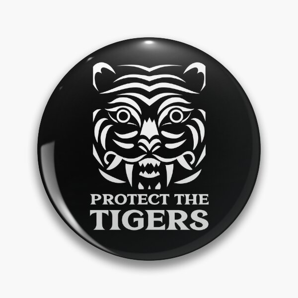 Item preview, Protect the Tigers Tribal Tiger designed and sold by quoteology.