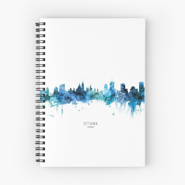 Artikelvorschau, Ottawa Canada Skyline entworfen und verkauft von ArtPrints.