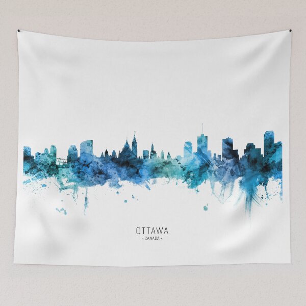 Item preview, Ottawa Canada Skyline designed and sold by ArtPrints.