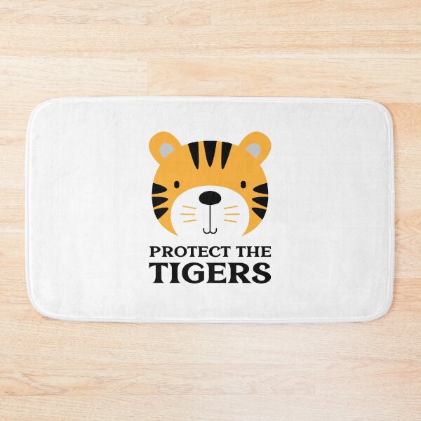 Item preview, Protect the Tigers Cute Tiger Face designed and sold by quoteology.