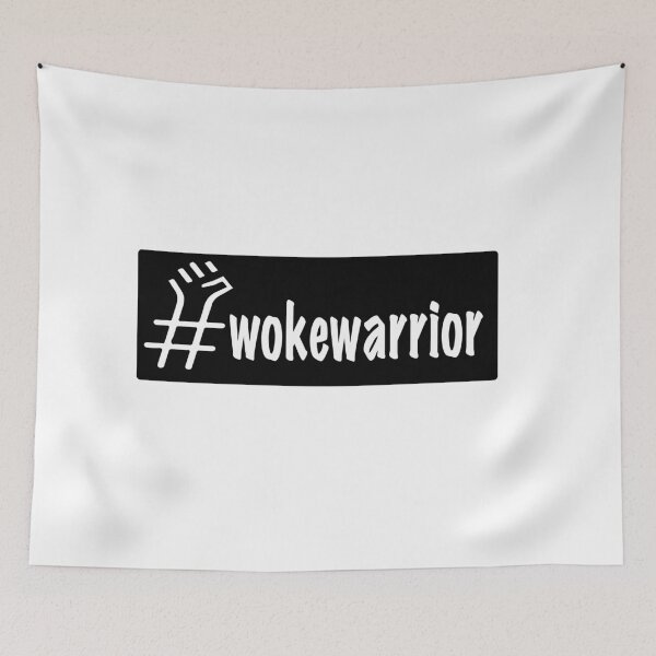 Item preview, #wokewarrior designed and sold by Che Hennessy.