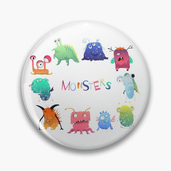 Item preview,      Cute monsters set.  designed and sold by kateja.