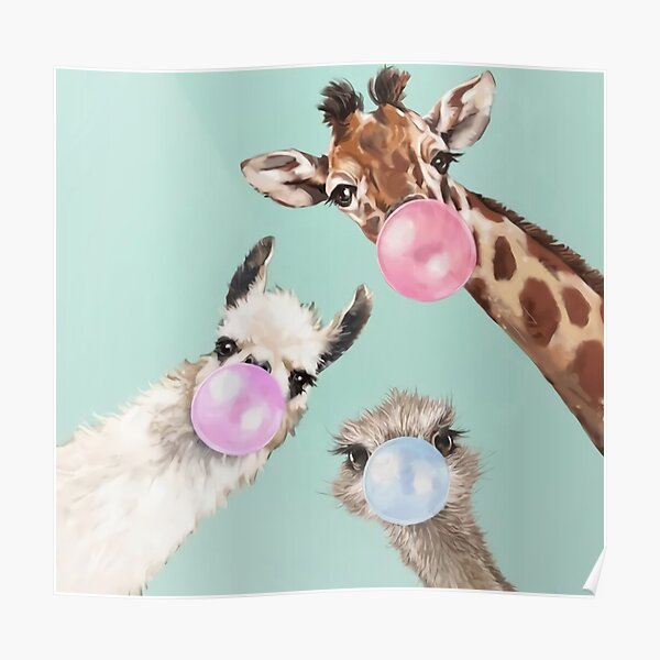 Girafe Posters Redbubble