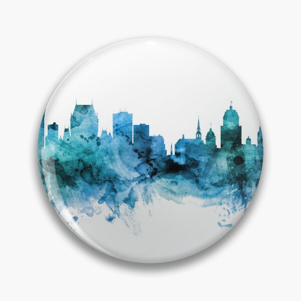 Item preview, Quebec Canada Skyline designed and sold by ArtPrints.