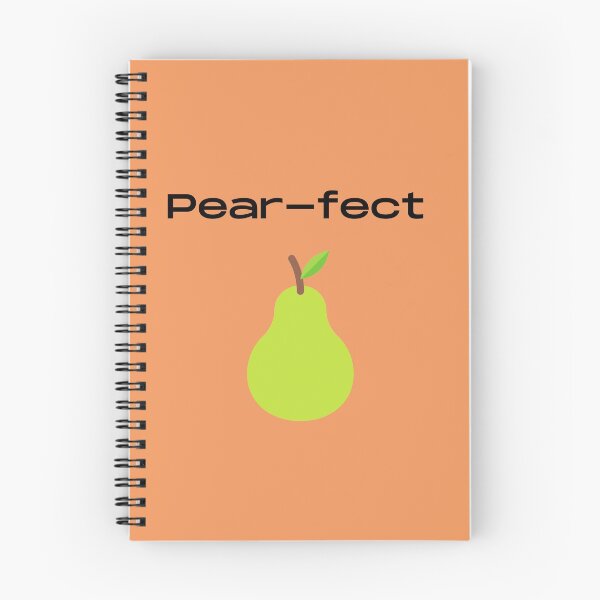 Item preview, perfect pearfect fruit pun designed and sold by Felicity-K.