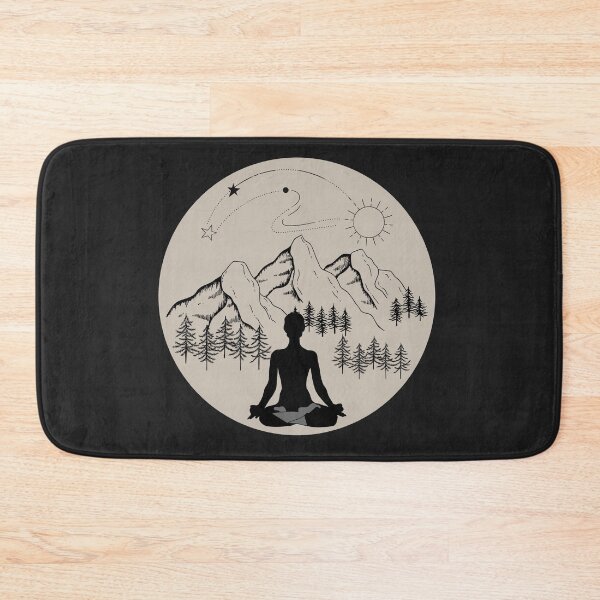Item preview, MTN LP - Mountains Yoga Trees Circle designed and sold by MohitJain1109.