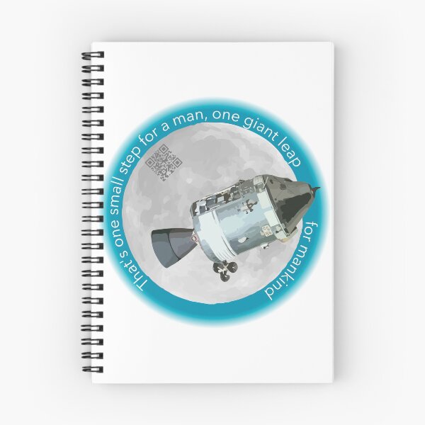 Item preview, Apollo 11 illustration designed and sold by sparklerays.