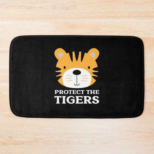Item preview, Cute Tiger Face Protect the Tigers designed and sold by quoteology.