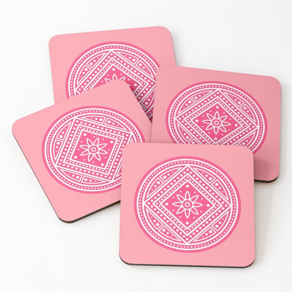 Item preview, Abstract Pink Pattern Tattoo Design designed and sold by BrightLightArts.