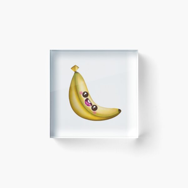 Item preview, Banana Kawaii Cute Realistic Digital Art designed and sold by MMArtStudio.
