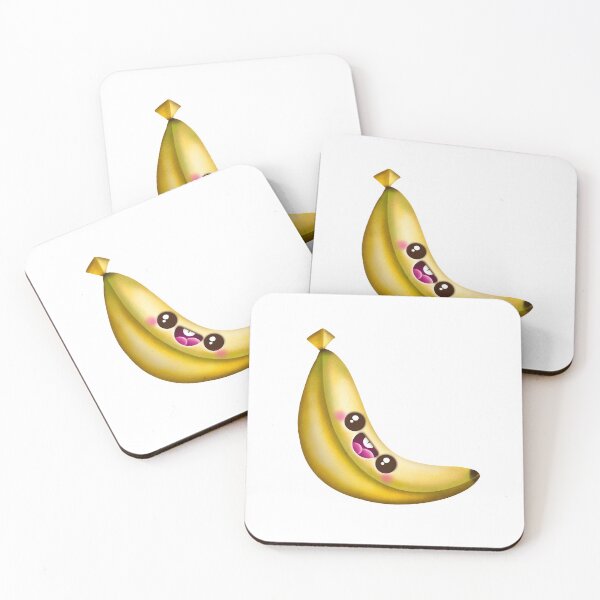 Item preview, Banana Kawaii Cute Realistic Digital Art designed and sold by MMArtStudio.