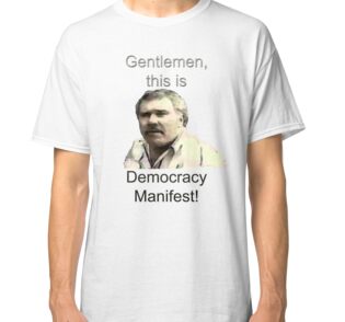 this is democracy manifest t shirt