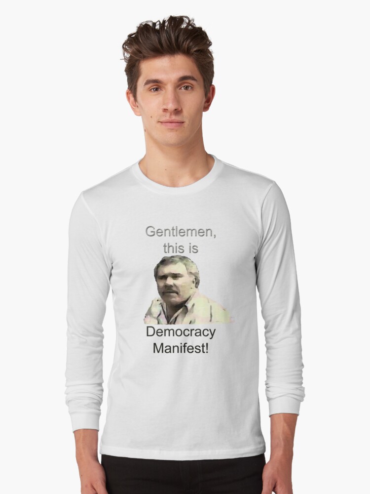 this is democracy manifest t shirt