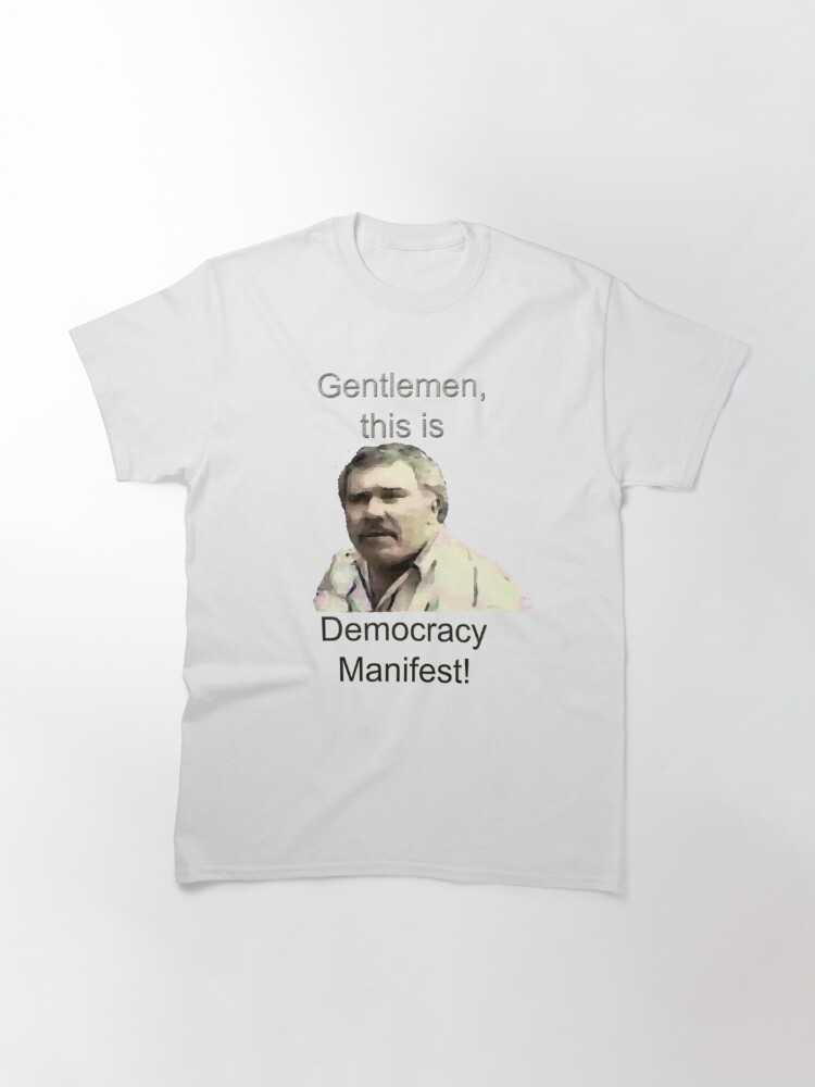 democracy manifest shirt